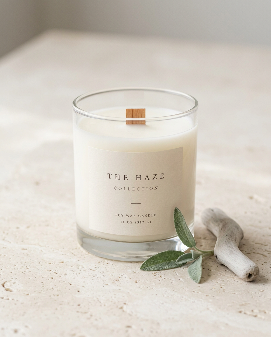 Ingredients evoking Coastal Reverie: Sea Salt, White Tea, Cedar