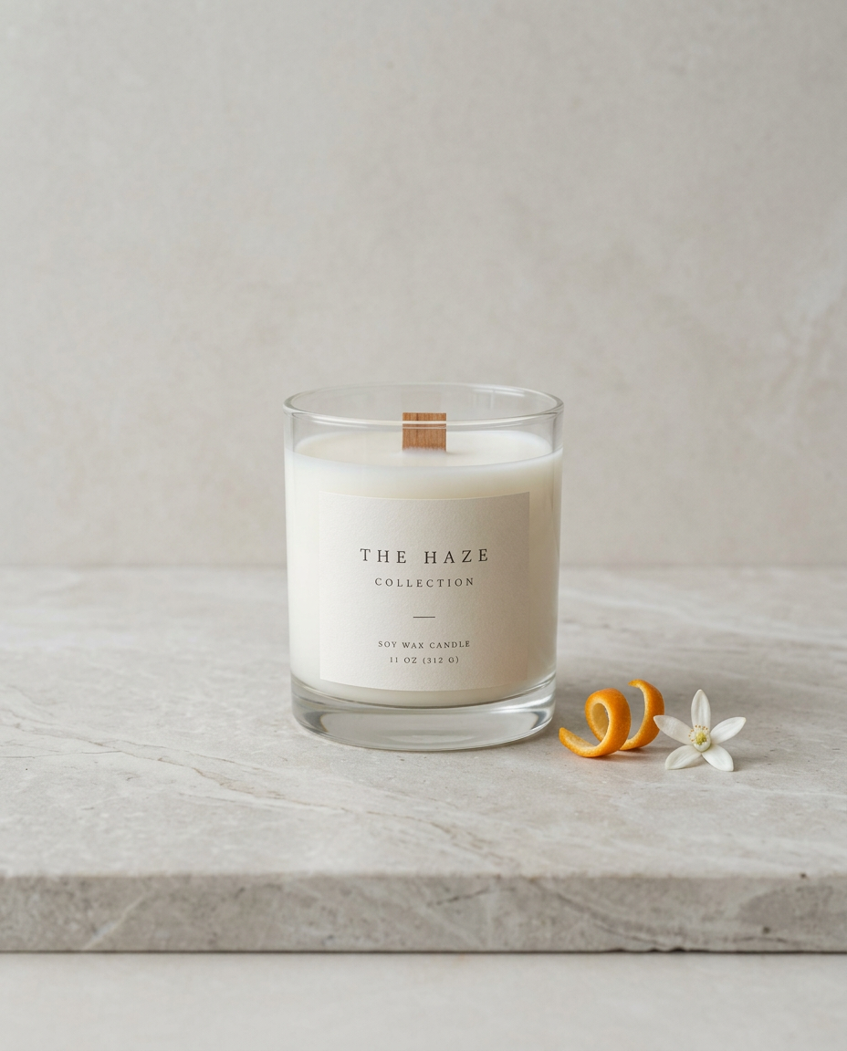 Ingredients evoking Riviera Afterglow: Bergamot, Sea Salt, Amber